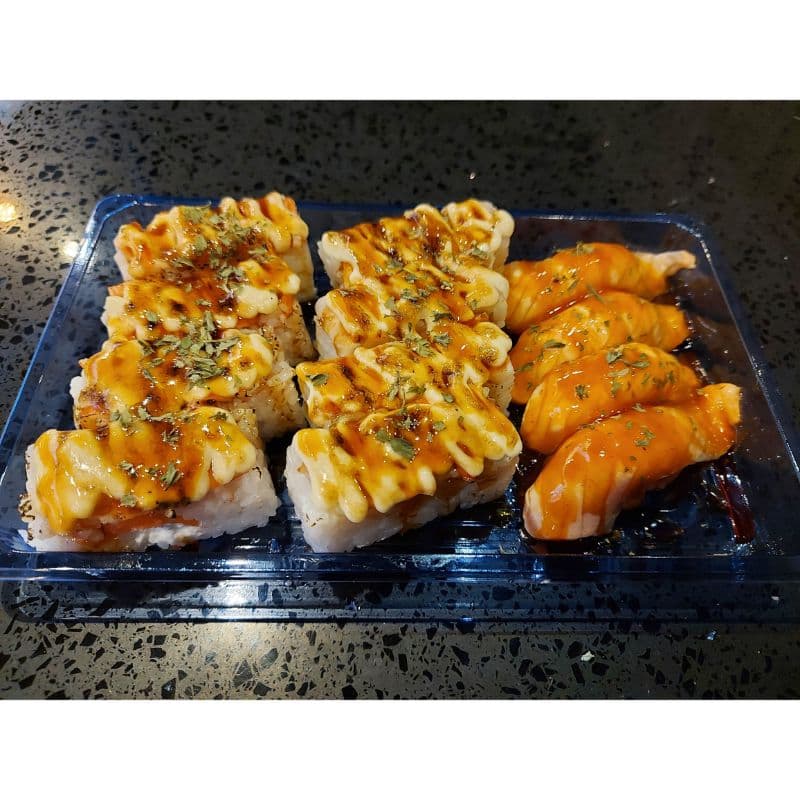 Flame-Torched Sushi Sampler by Ai Sushi (12pcs) [Save $1] (A696)