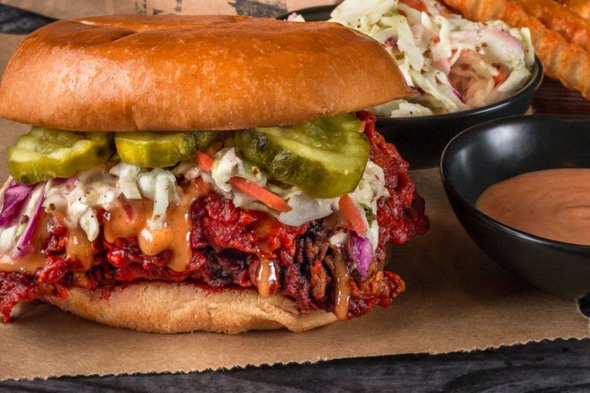 Hot Chicken Sando Combo