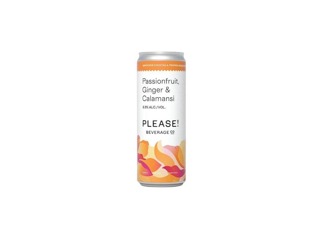 Please Cocktails - Passionfruit, Ginger & Calamansi (355ml)Featured: NWeight: 0kgLength: 0cmWidth: 0cmHeight: 0c