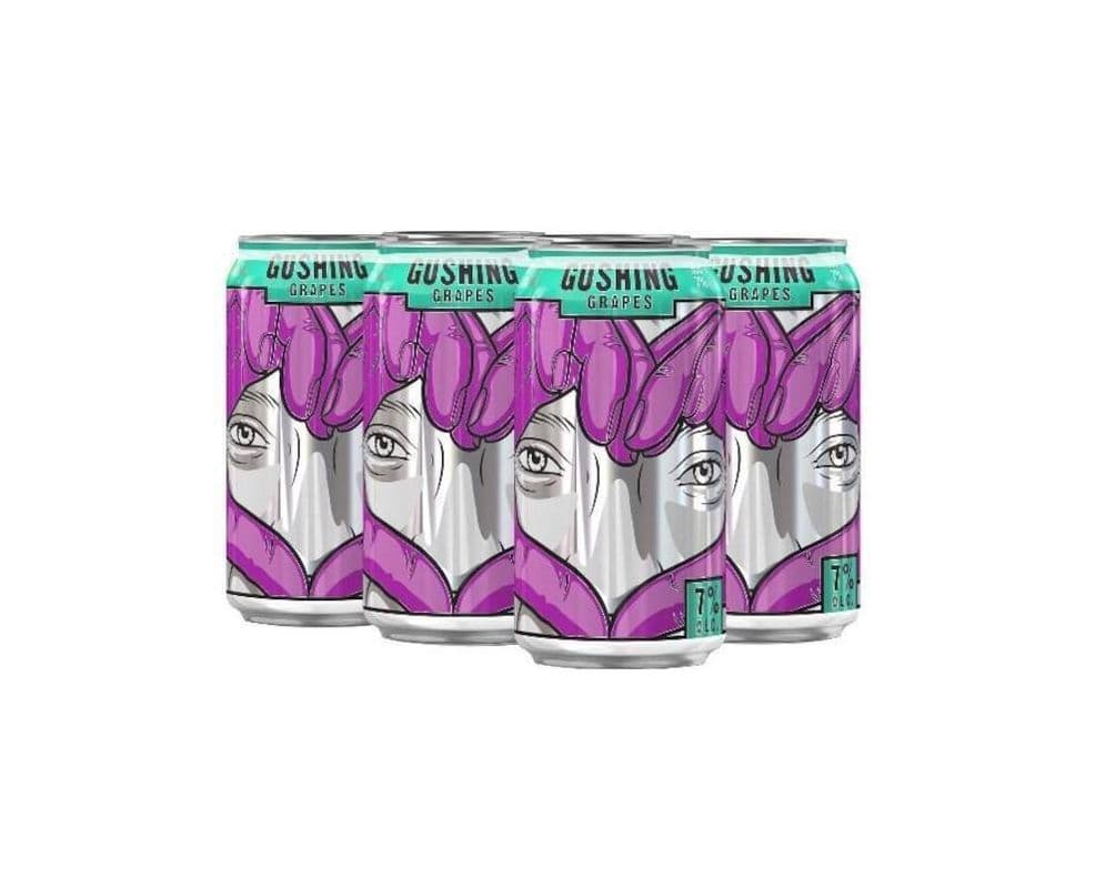 Jaw Drop Gushing Grape Can (6 Pack) (6 x 355 ml)