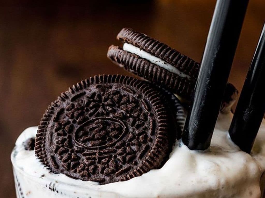 Oreo milk shake