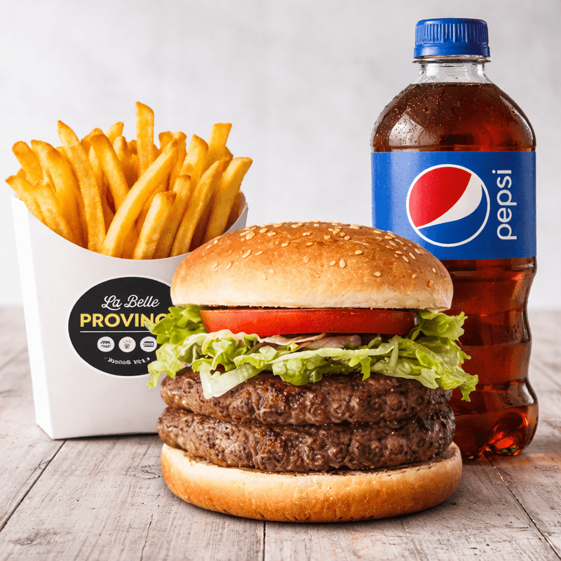 Trio Hamburger Double / Double Hamburger Trio