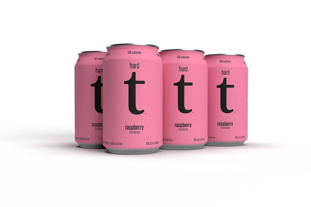 Hard-T Raspberry , 6 Cans (6 x 341ml)