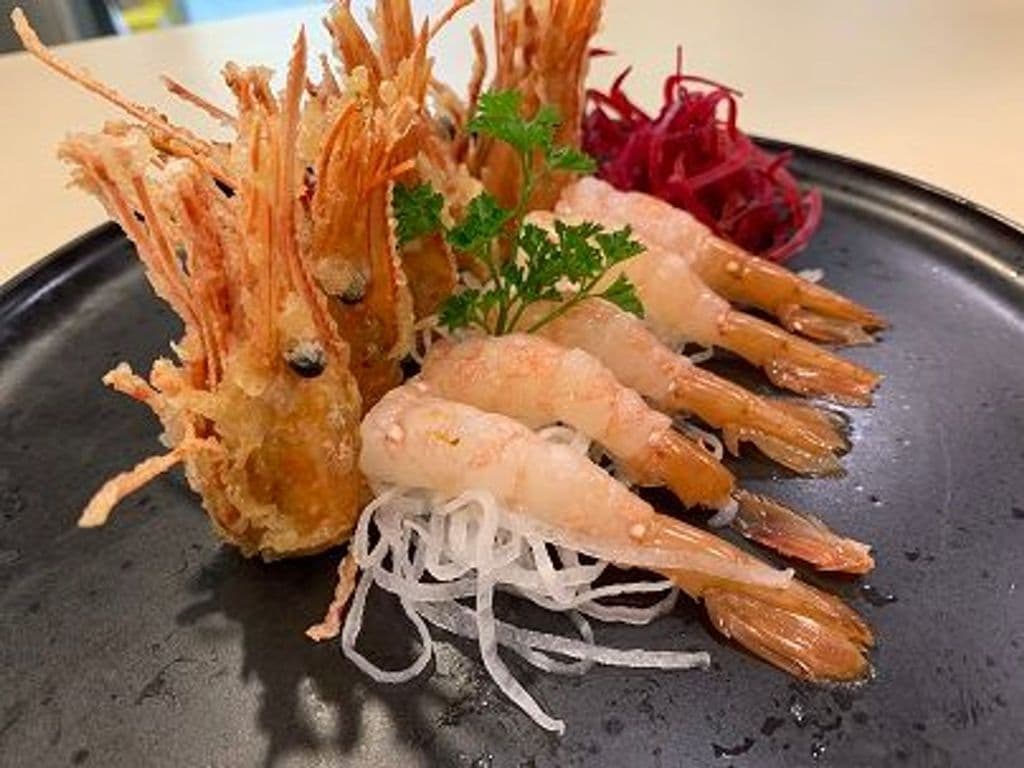 Ama Ebi Sashimi