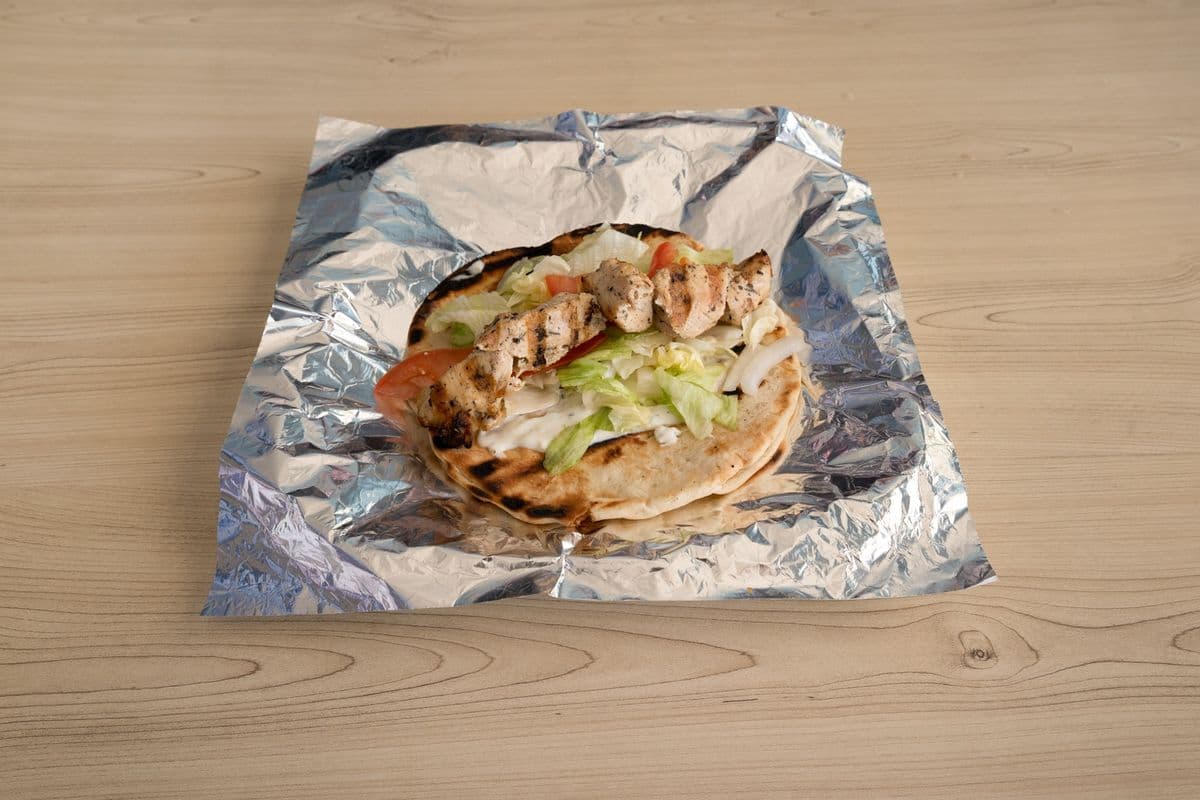 Chicken Souvlaki Wrap