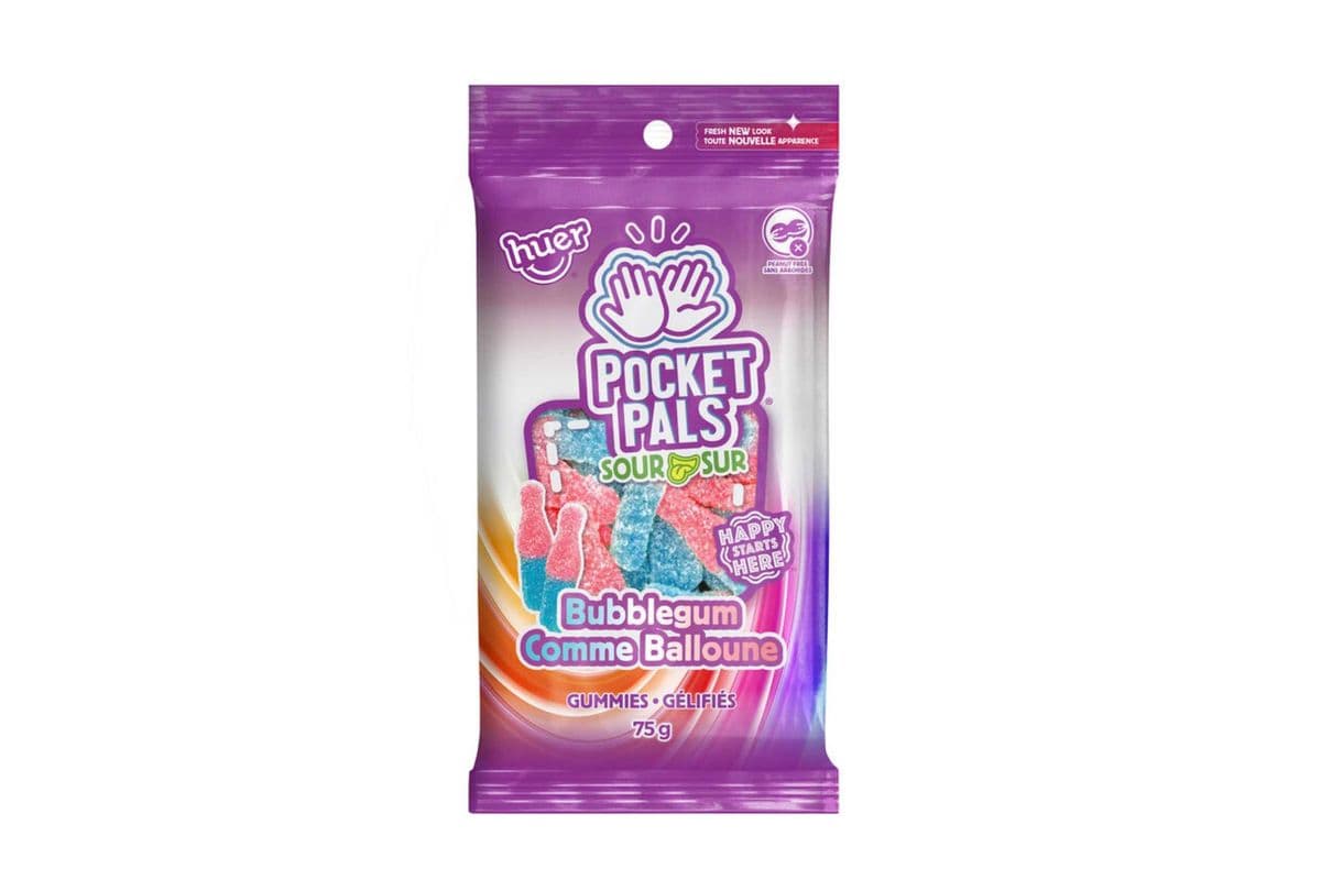 Pocket Pals Sour Bottle Bubblegum (75 g)