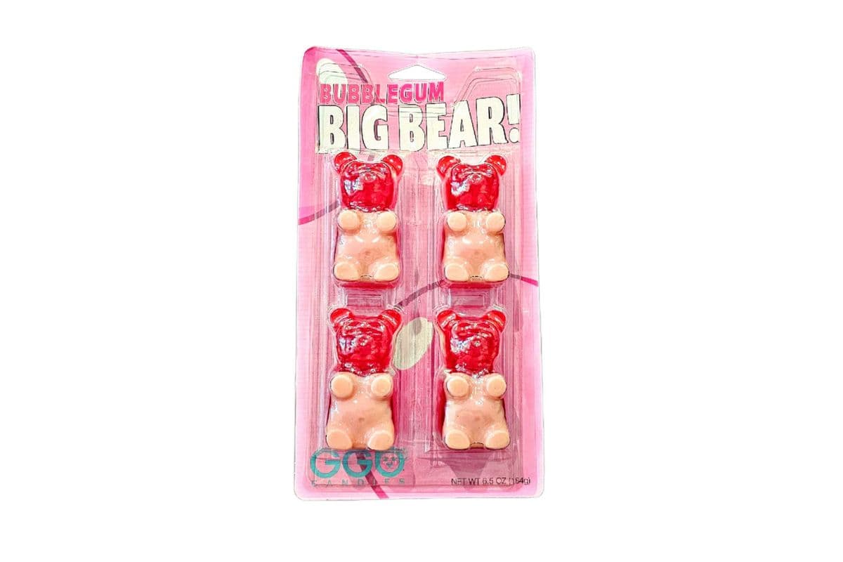 Bubblegum Big bear 4pk
