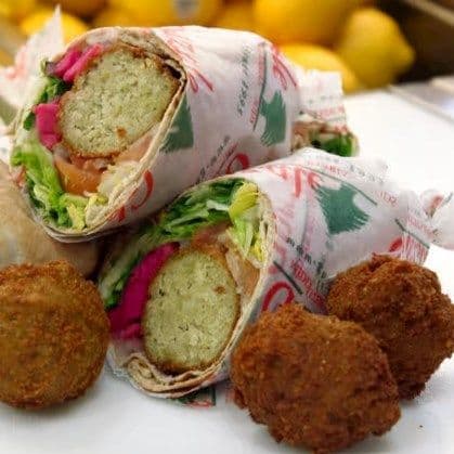 Falafel Wrap Combo