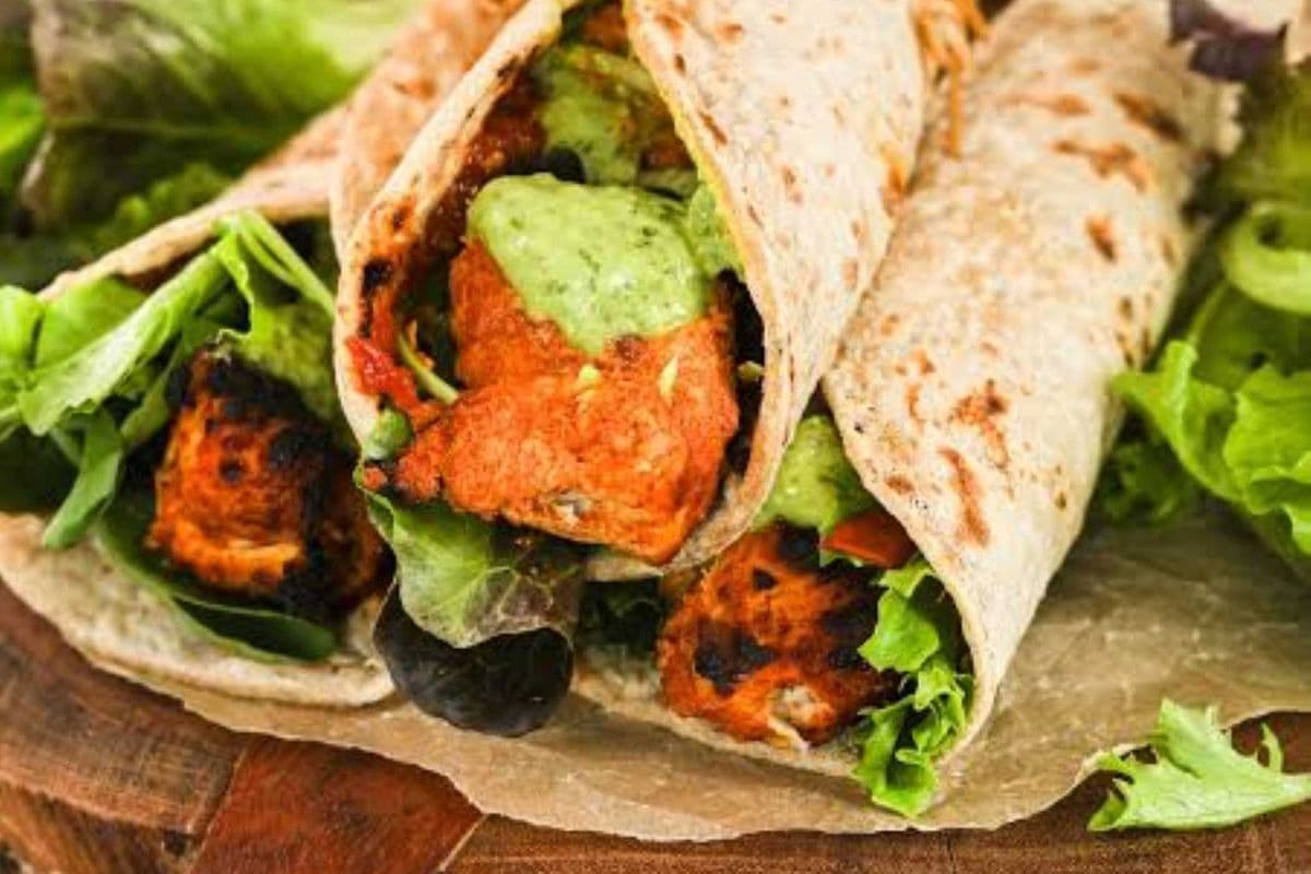 Tandoori Chicken Tikka Wrap