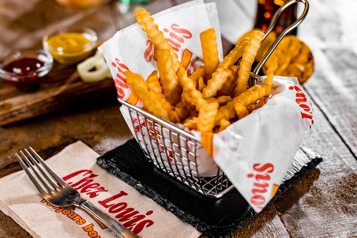 Frites Familiale Ondulées
