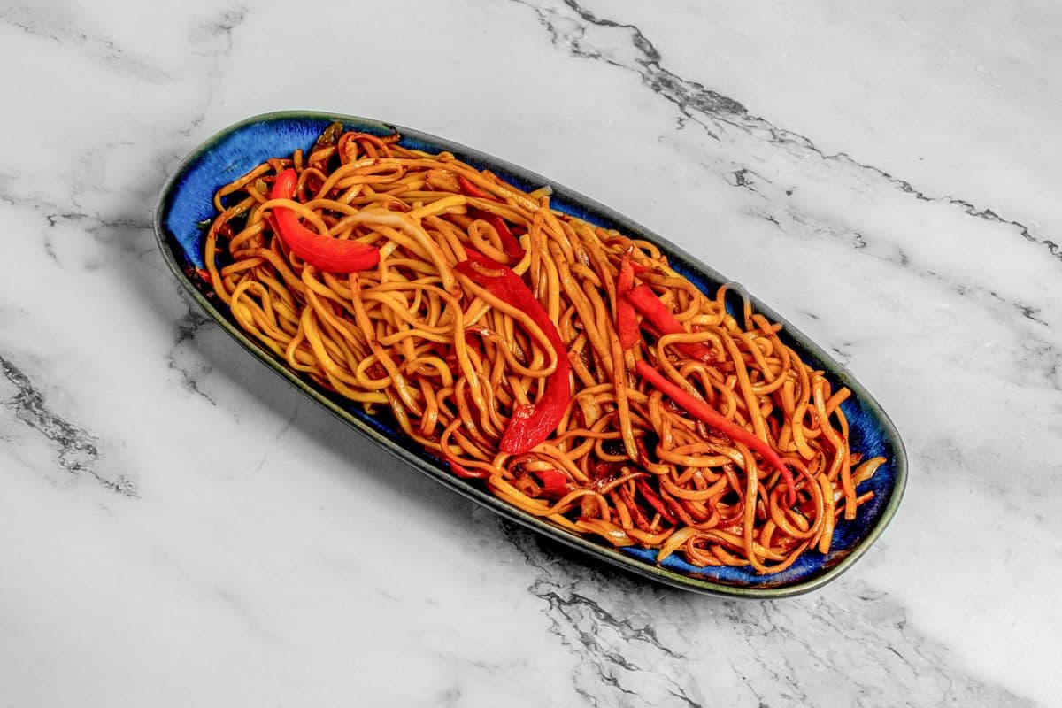 Vegetable Hakka Noodles