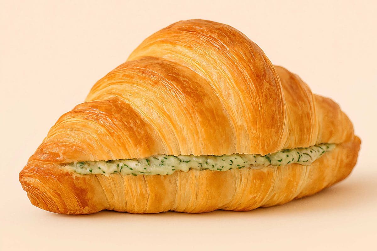 Feta and Spinach Croissant