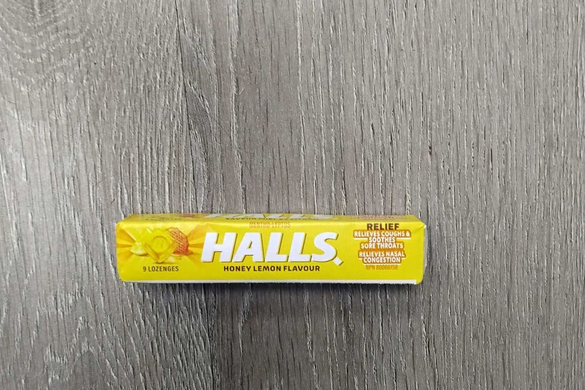 Halls honey lemon (9 lozenges)