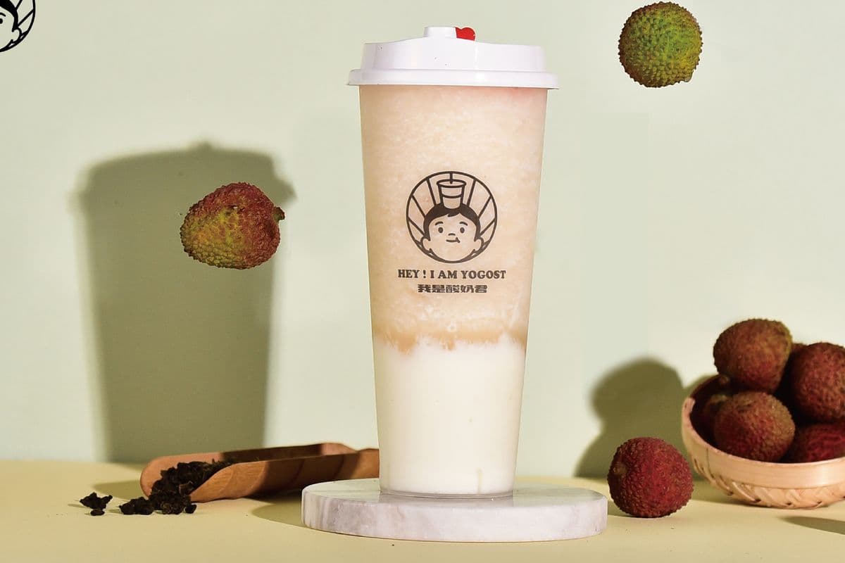Lychee Yogurt Slush 益生荔枝君