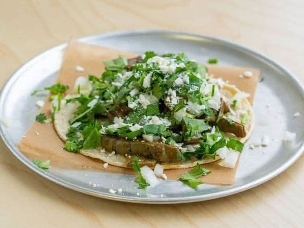 Nopal Taco (Grilled Cactus)