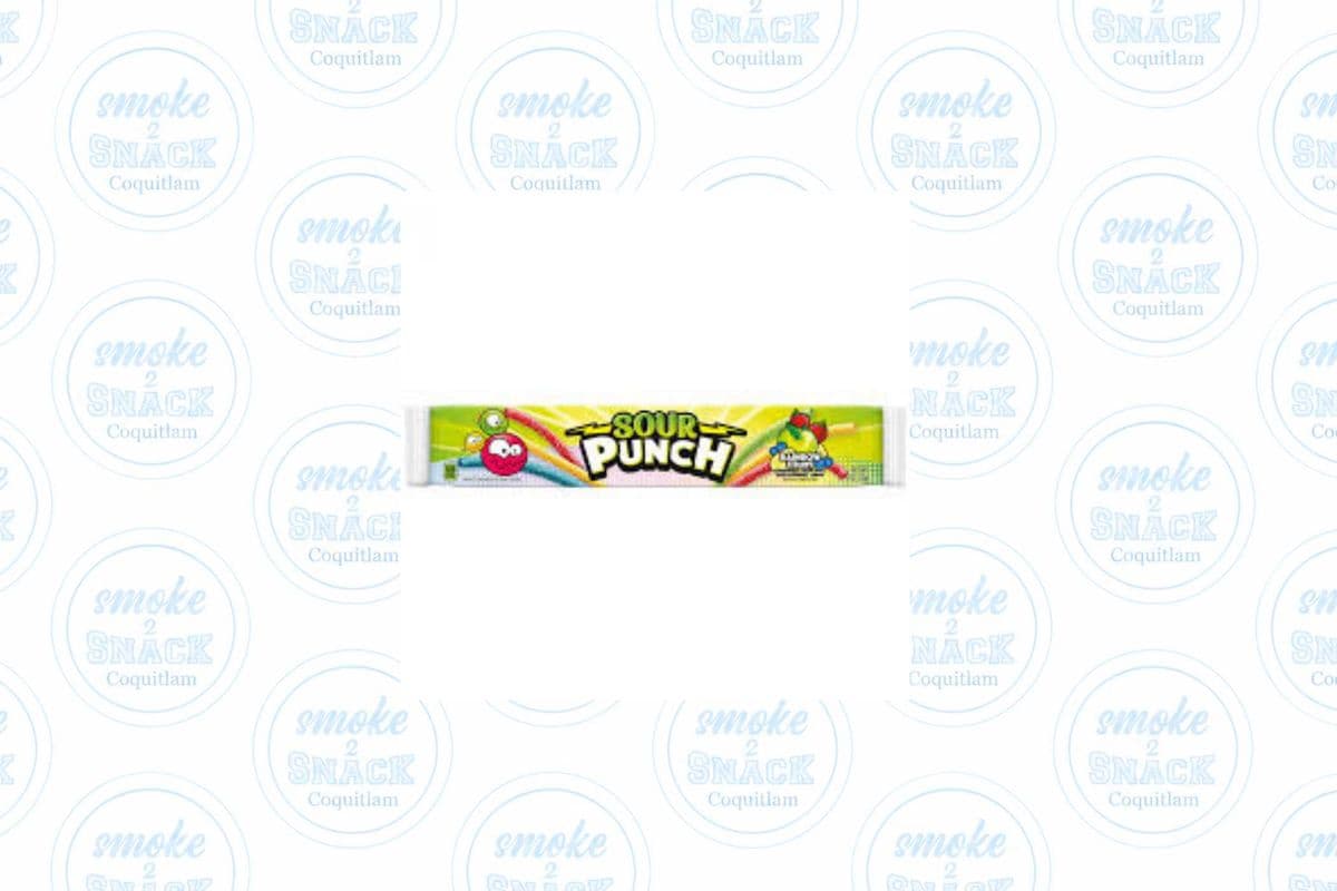 Sour Punch Rainbow Straw (57g)