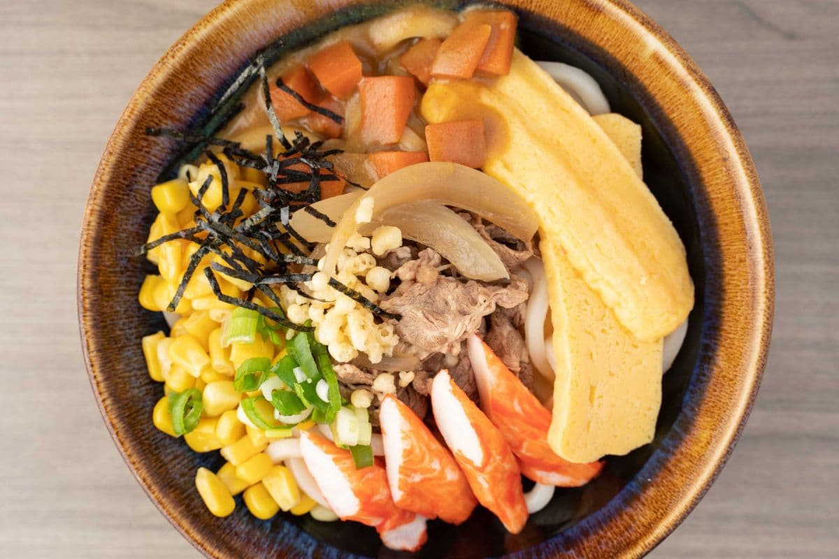 Cur Cur Curry Beef-Cold Noodle (W/Hot Soup)