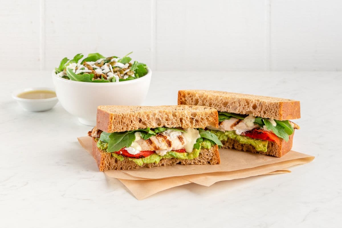 Sandwich (Whole) + Side Salad Combo