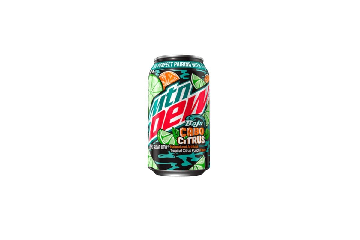 Mountain Dew Baja Blast – Cabo Citrus Zero Sugar (350ml)