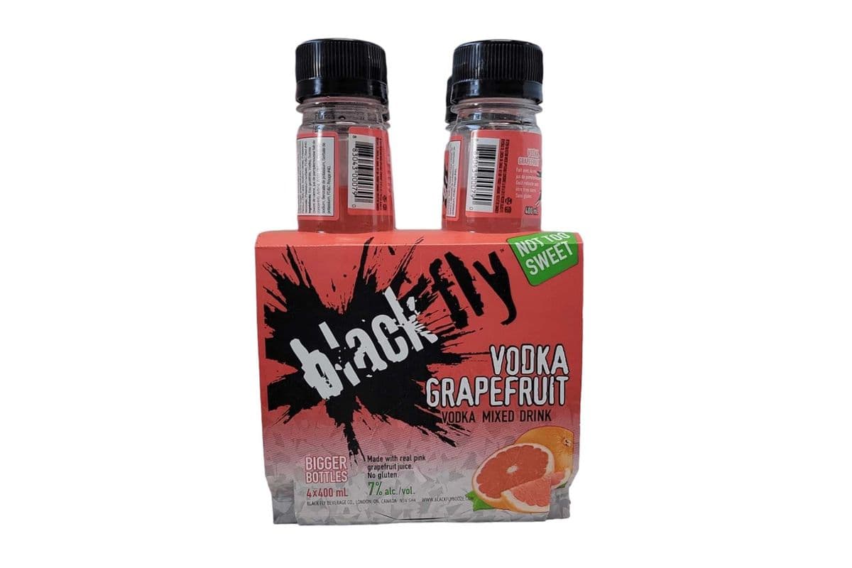 Black Fly Grapefruit (4 x 400ml Bottles)