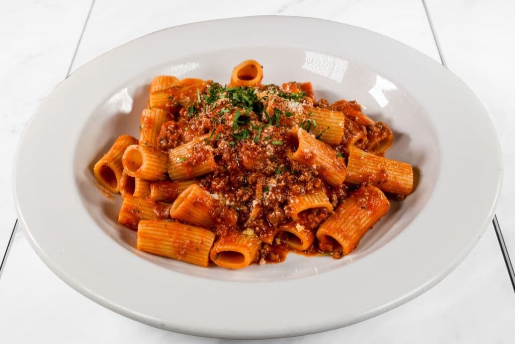 Rigatoni Bolognese