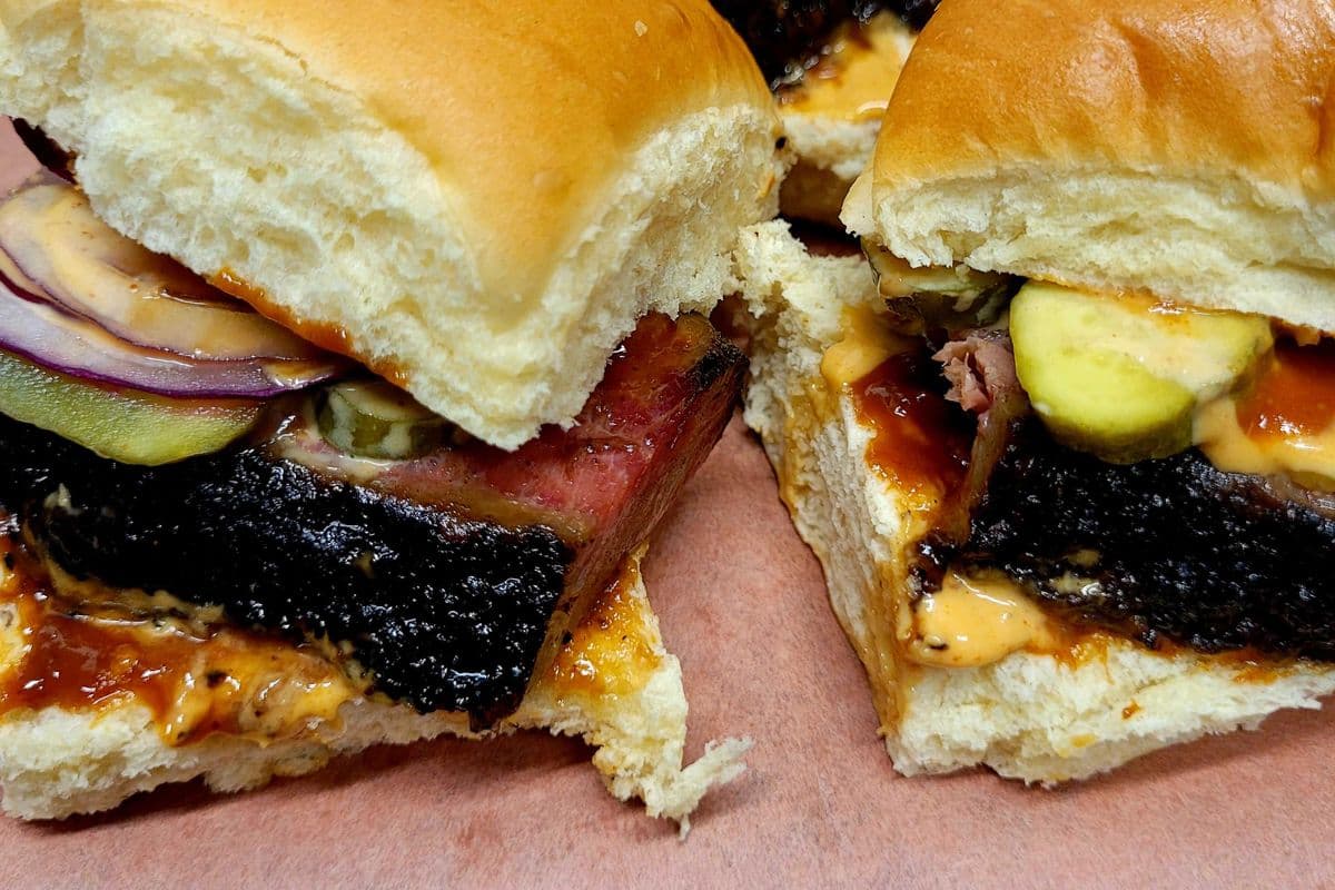 Beef Brisket Smashers (3/4 lb) (Three Per Order)