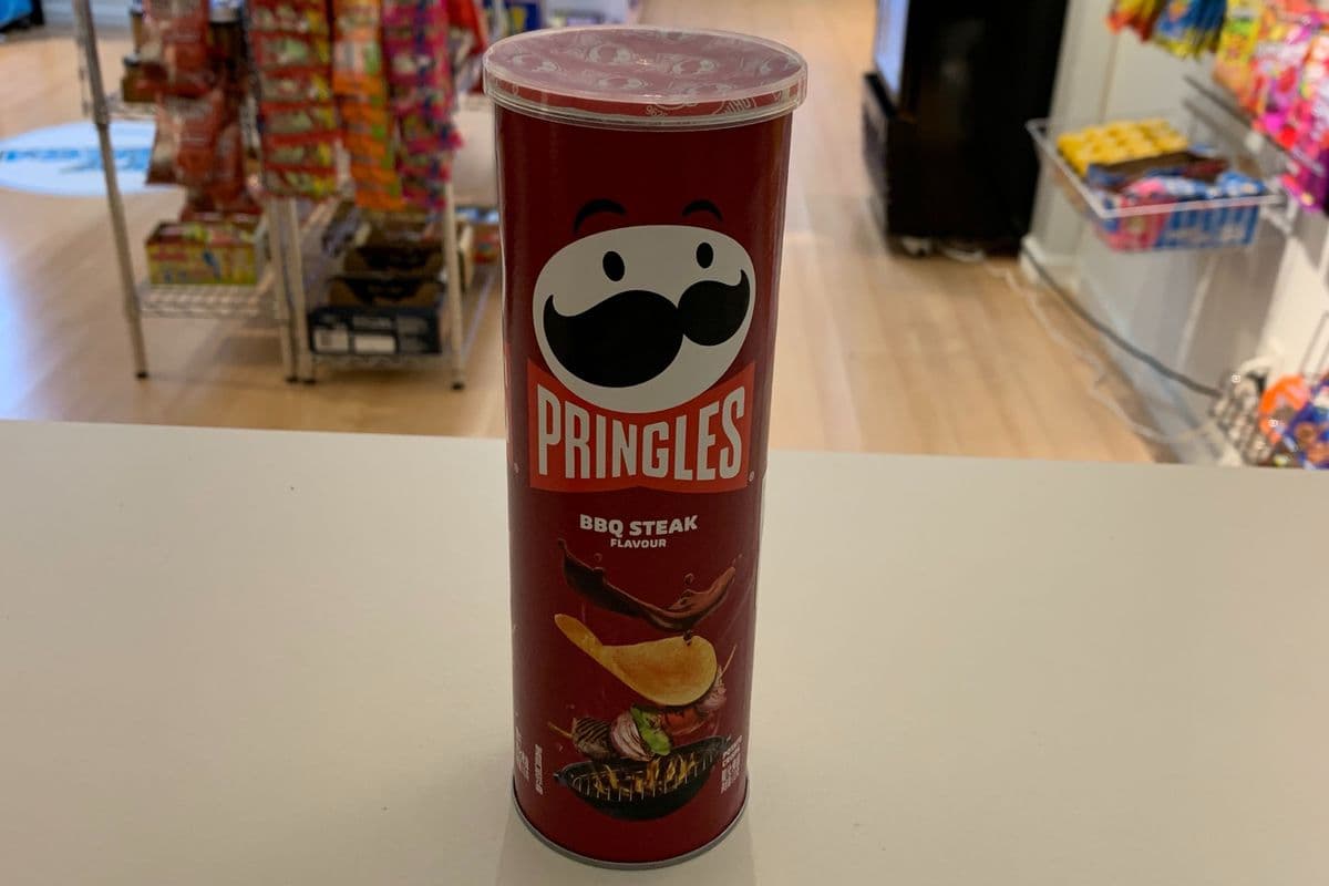 Pringles BBQ Steak flavor