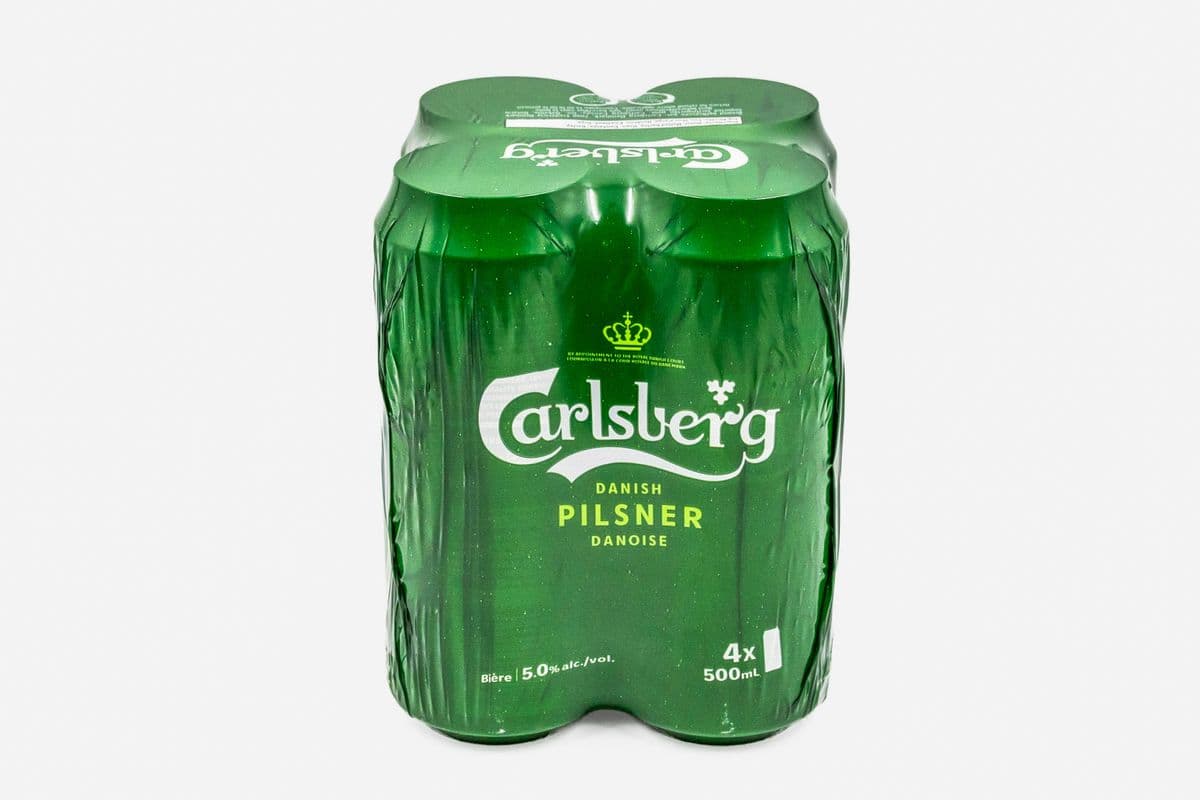 CARLSBERG LAGER (4 x 500ML)