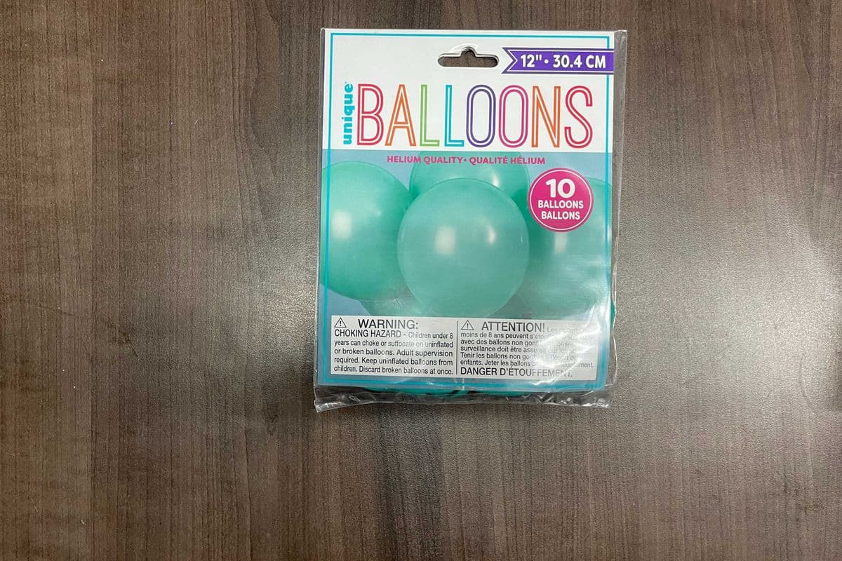 Balloon Latex 12" Seafoam 10pk (10 Pack)