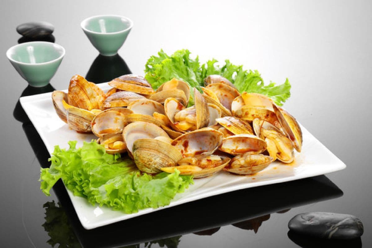 Clams（碳烤蚬子1盘）