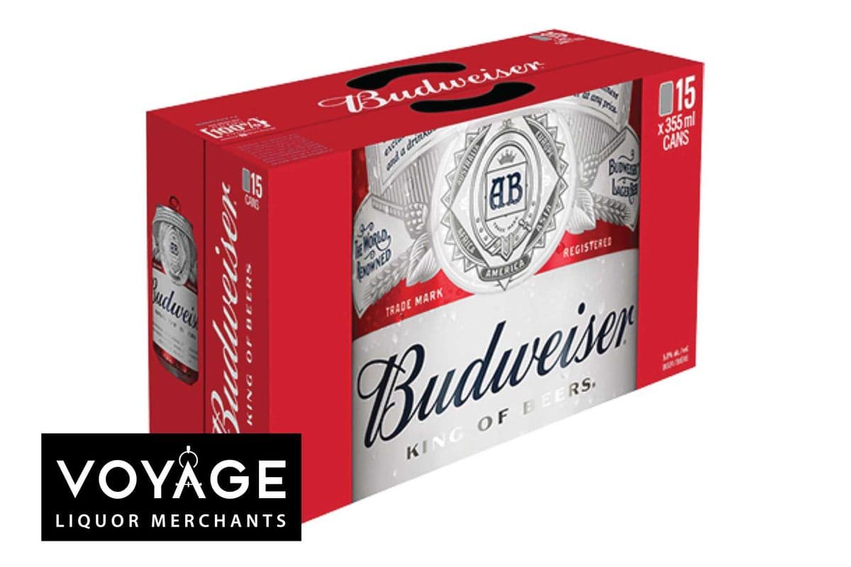 Budweiser (15 x 355 ml)