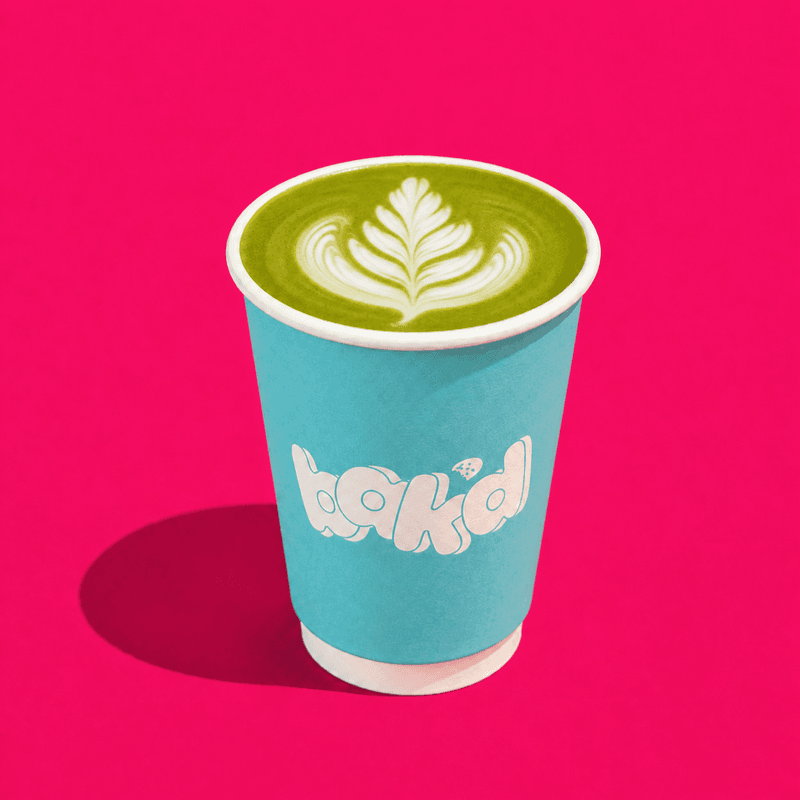 Lavender Matcha Latte