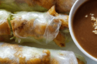 4. Fresh Grilled Chicken Salad Rolls (3 pcs)