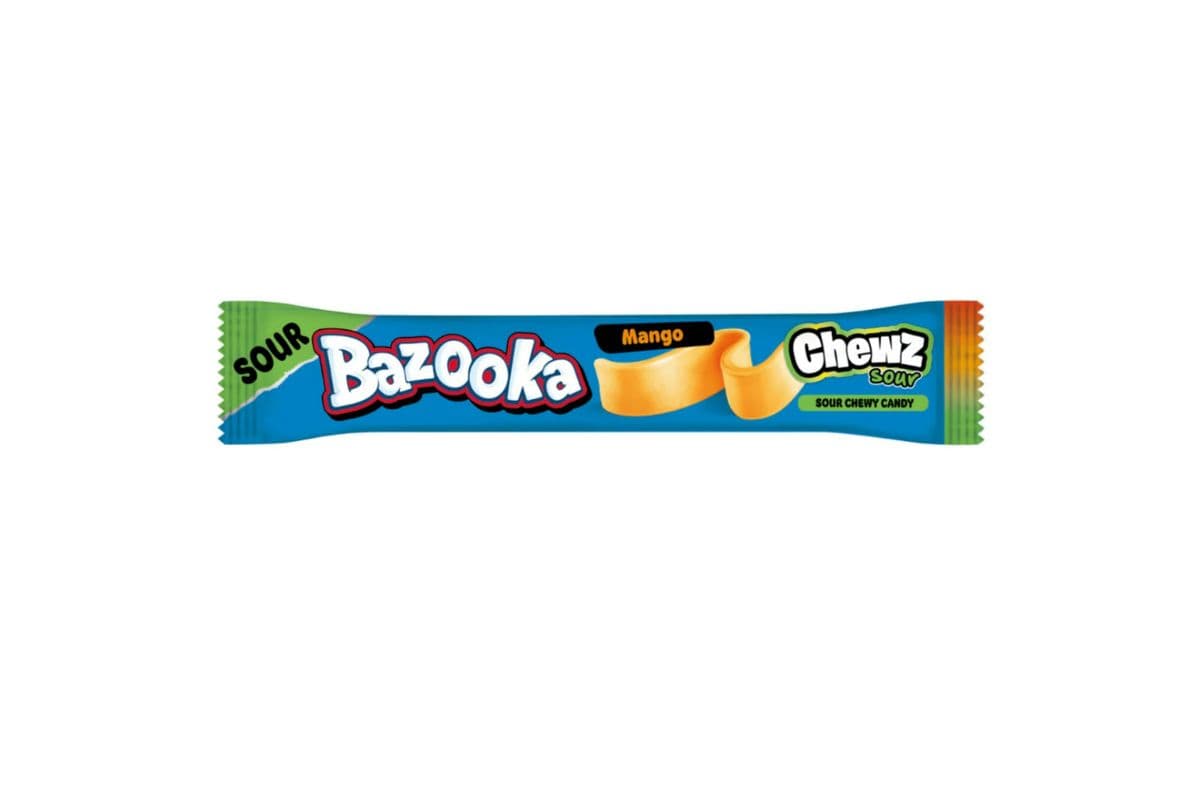 Bazooka Chew Bar Sour Mango