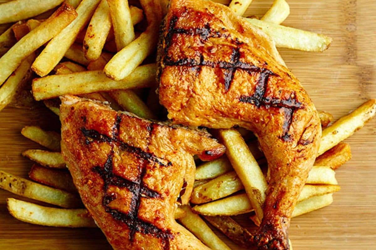 Quarter Chicken(Leg and Thigh) with 2 sides