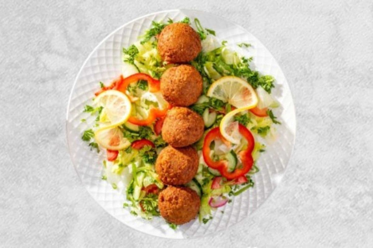 Falafel Over Salad
