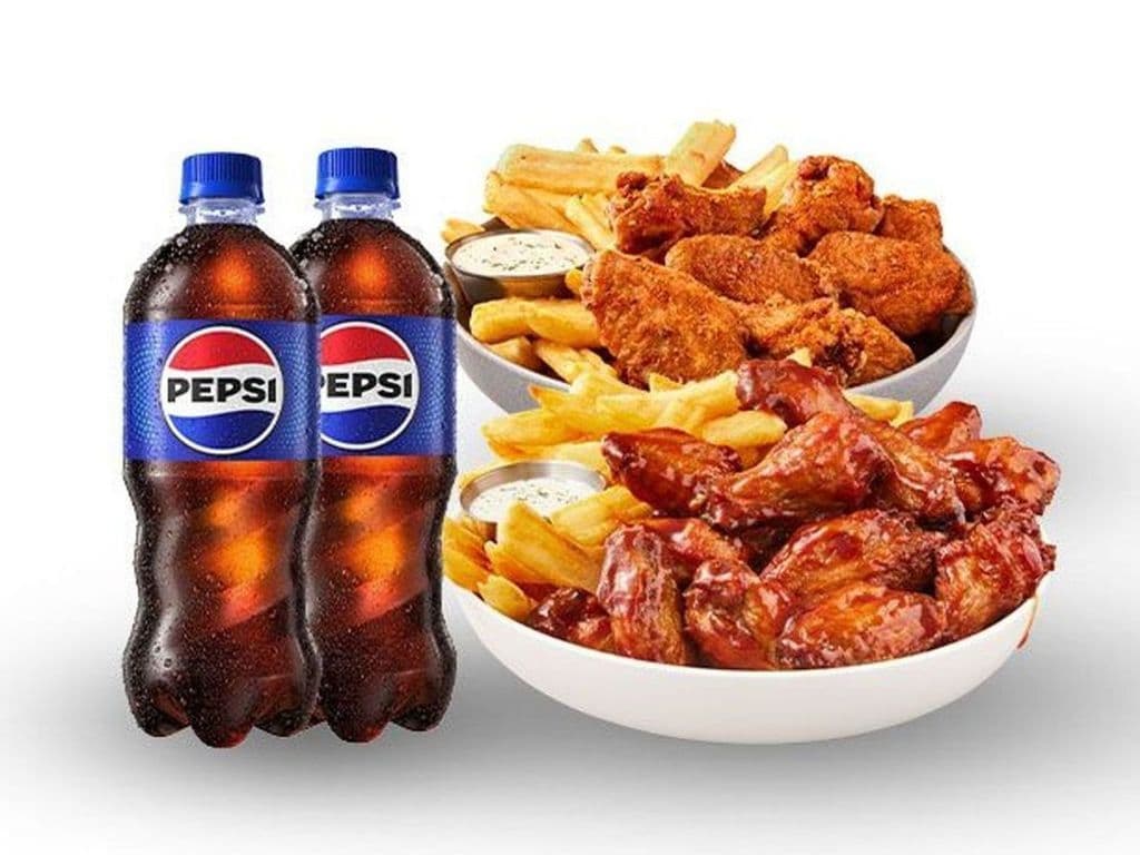 Wings Dinner Combo for 2