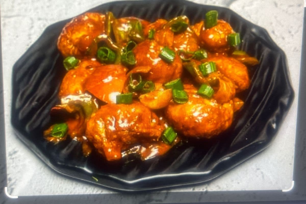 Chilli Momos (Veg)