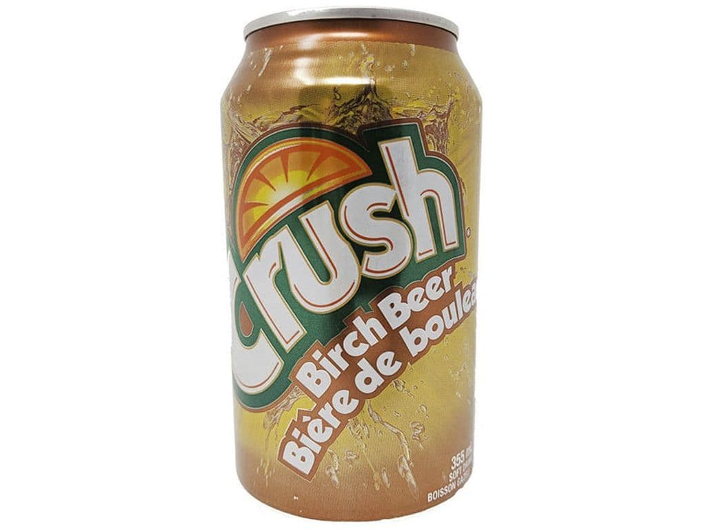 Crush Birch Beer 355ml Root Beer Soda