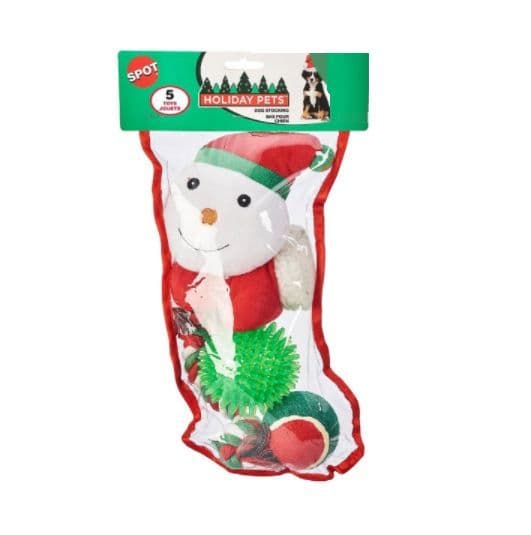 Spot Holiday Dog Stocking Large 5 Piece
