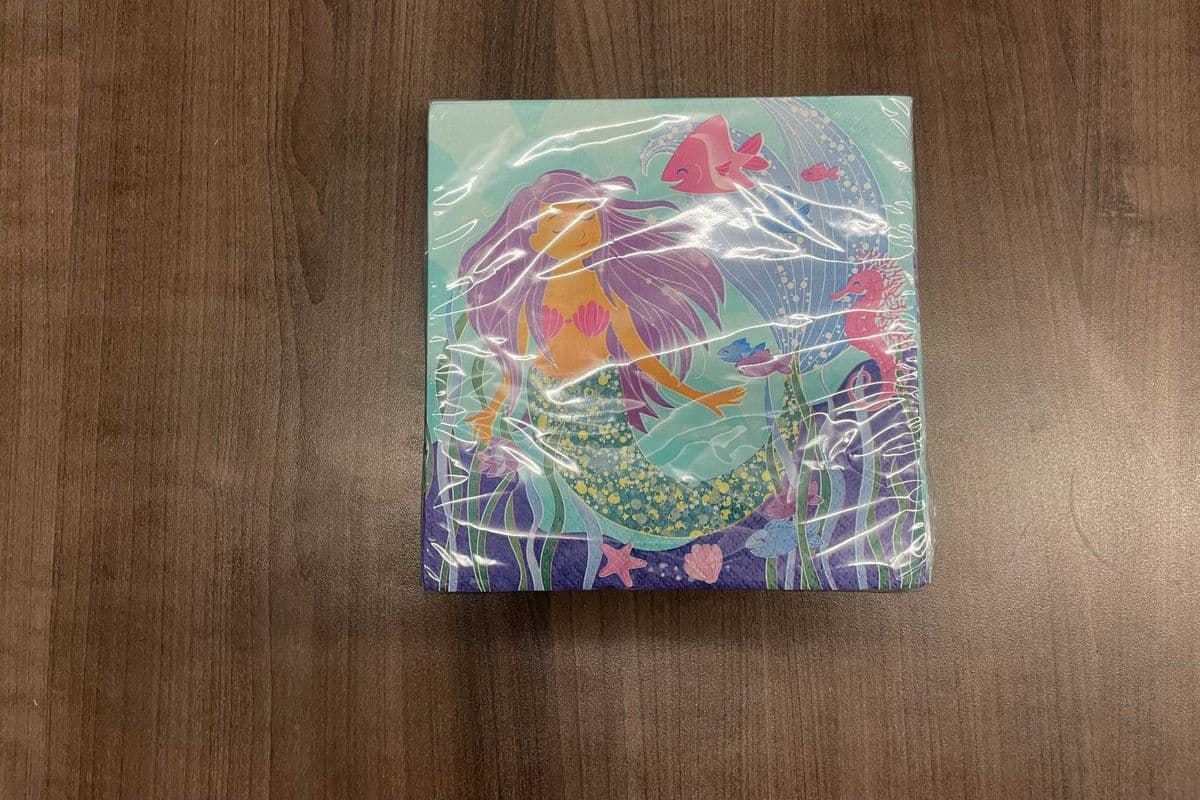 Napkin Lunch Mermaid 16pk