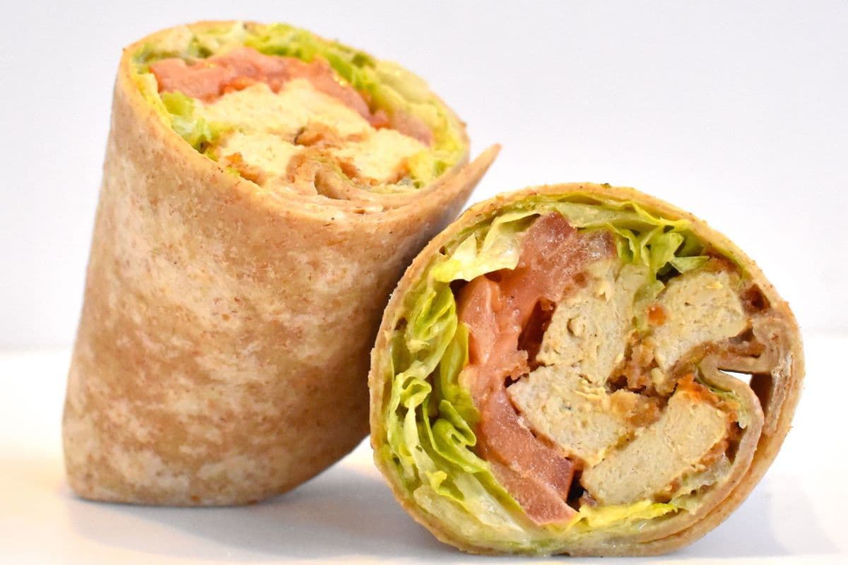 Caesar Says 'Chicken' Wrap Meal