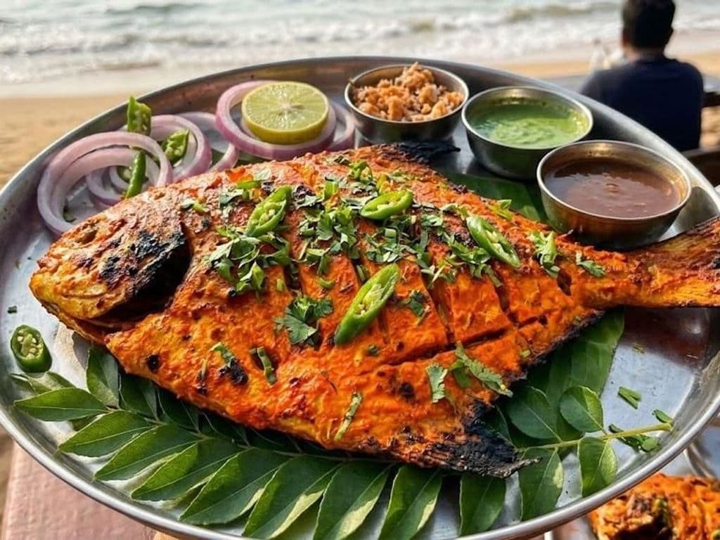 Coastal Tandoori Pomfret