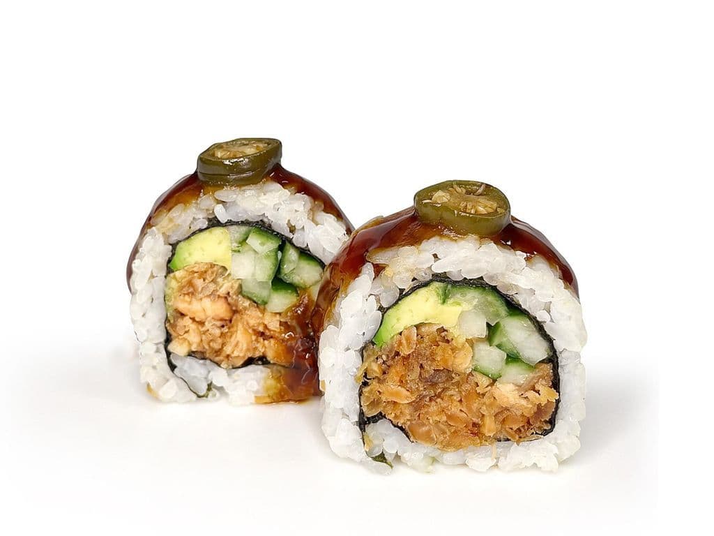 Salmon Teriyaki Roll