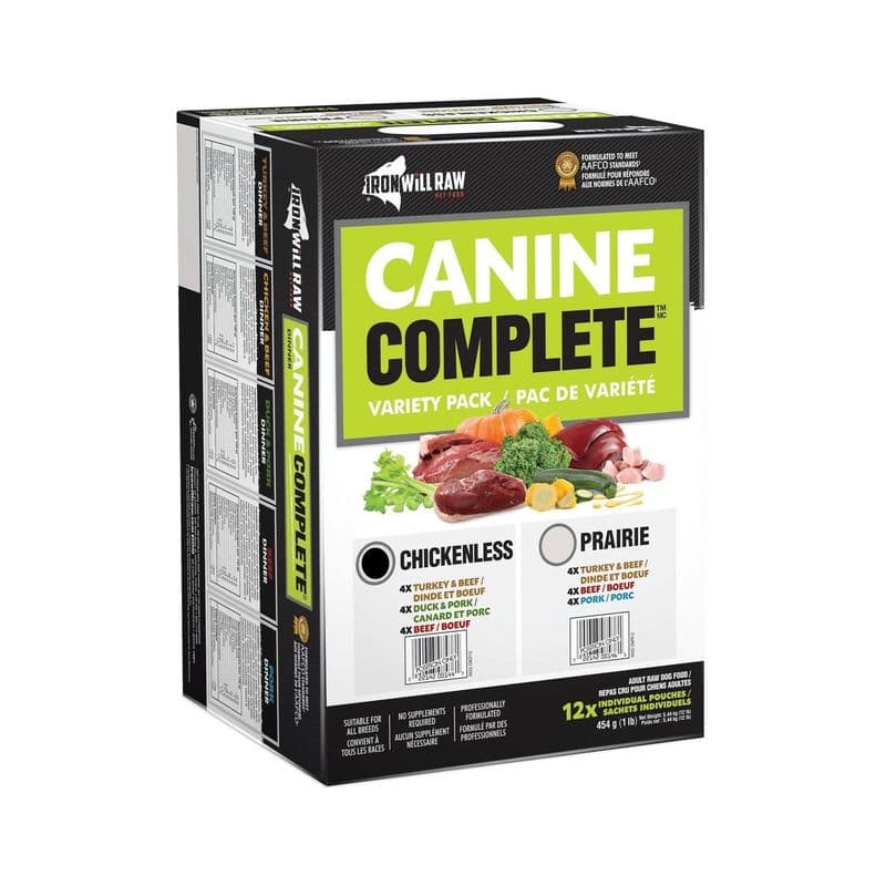 Iron Will Raw Chickenless Feast Canine Complete Dinner