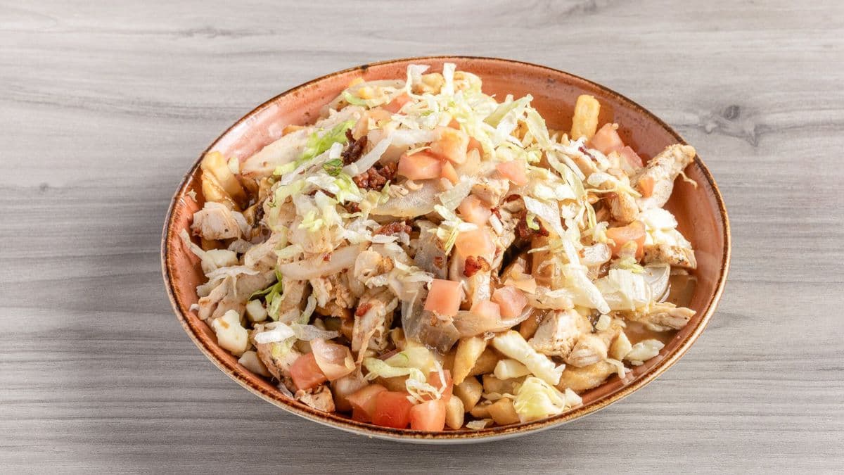 Chicken BLT Poutine