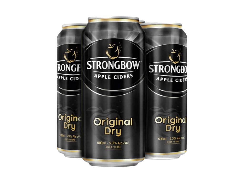Strongbow - Original Dry Tall Can 4pk