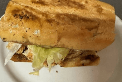 Cajun Chicken Po' Boy