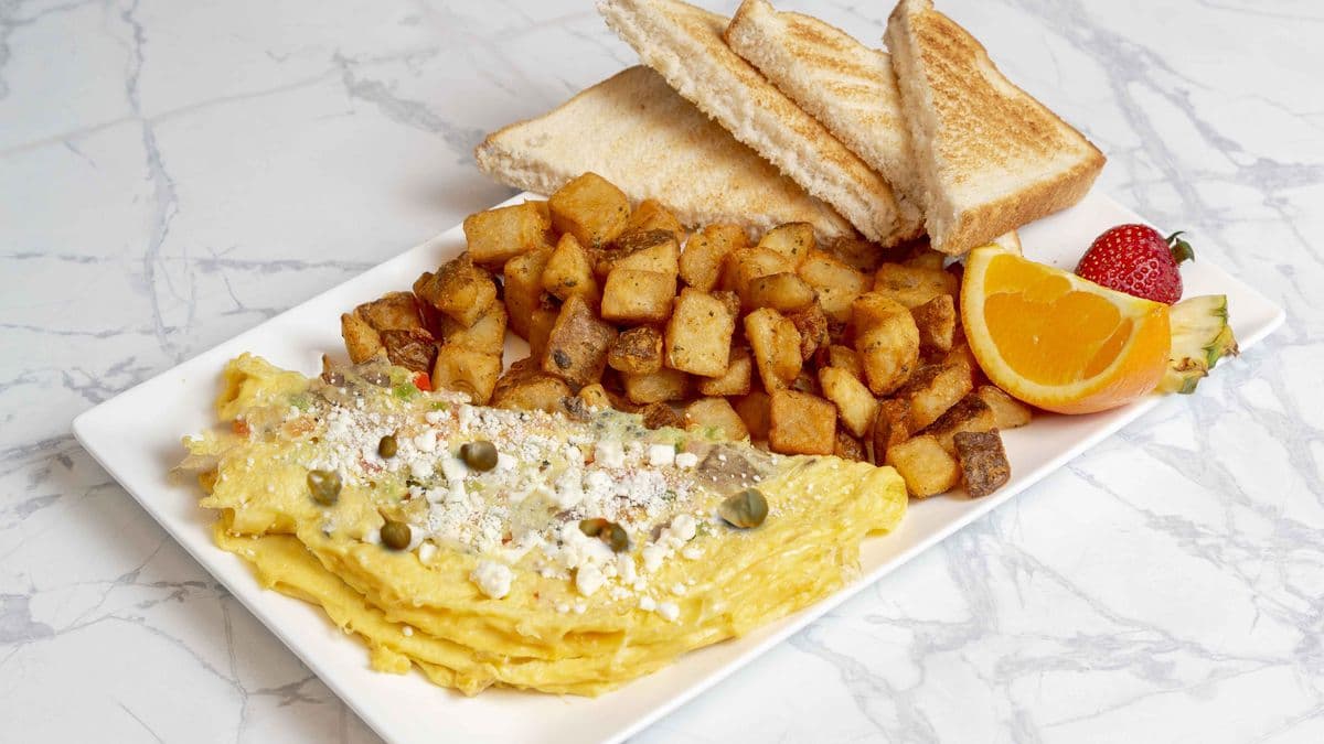 Smoked Salmon Omelette