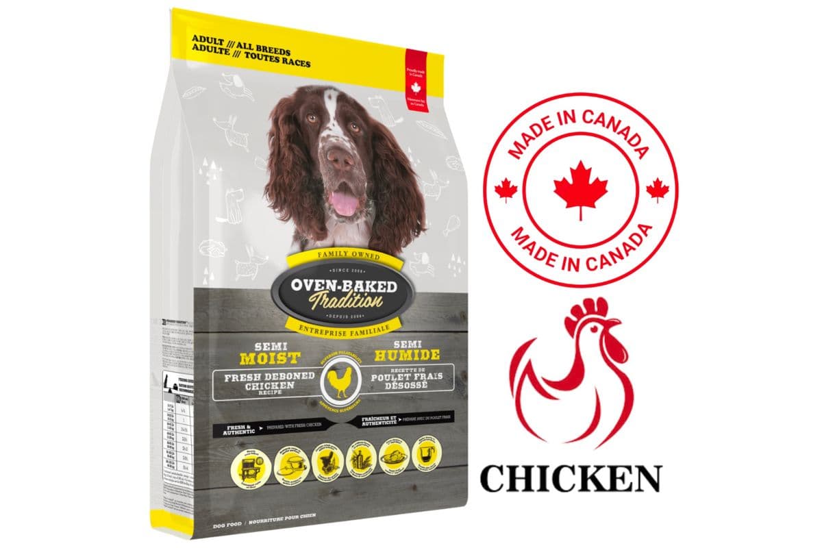 OvenBaked Tradition Adult Semi Moist Chicken Dry Dog Food (5 lbs)